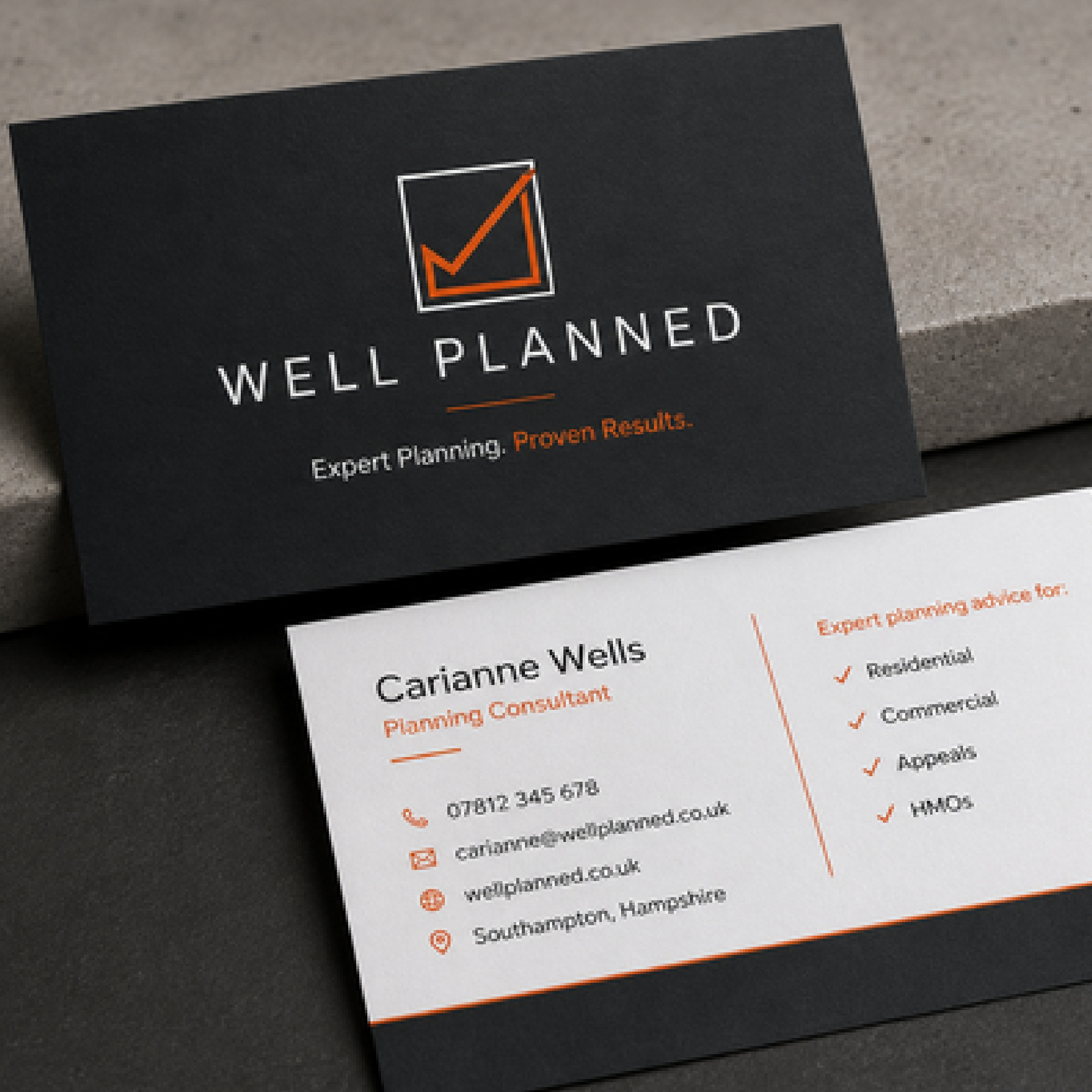 Well Planned — identity in use